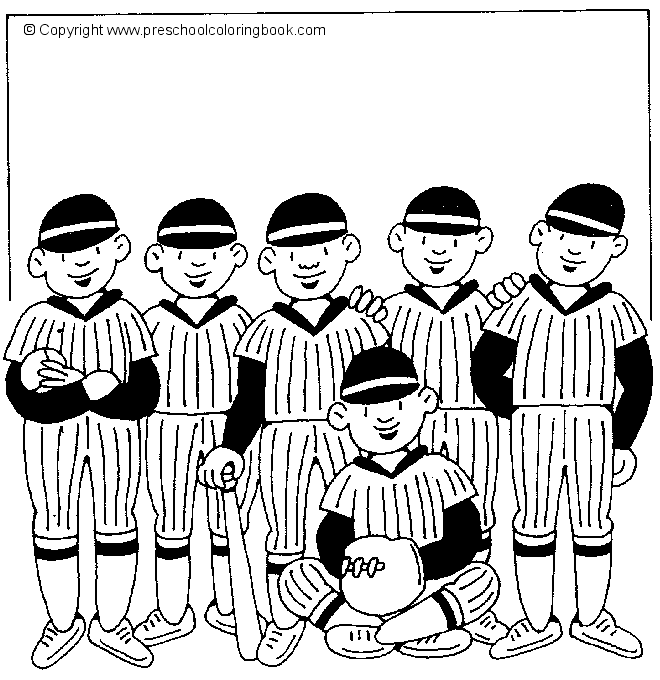 team coloring pages - photo #25