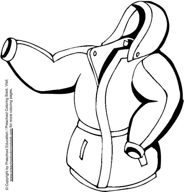 jacket coloring pages - photo #32