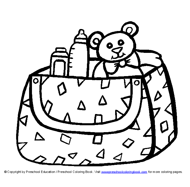 baby boy clip art coloring pages - photo #30