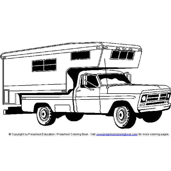 26 Best Ideas For Coloring Rv Coloring Pages Printable