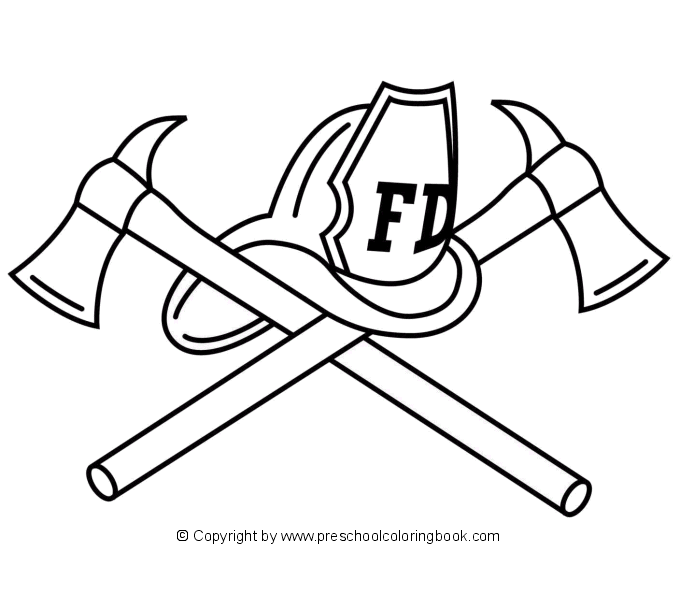 safety equipment coloring pages - photo #32