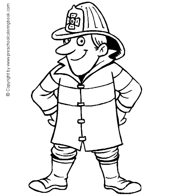 safety coloring pages for preschool - photo #50