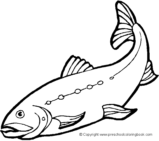 www.preschoolcoloringbook.com / Ocean Life Coloring Page