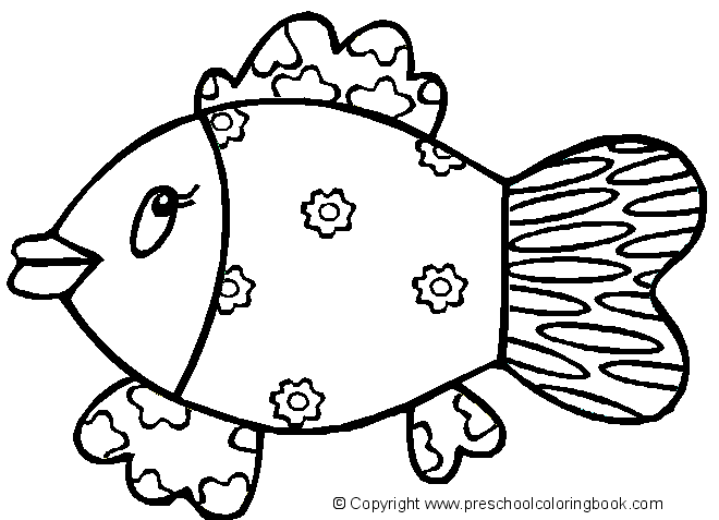 ocean life coloring pages for preschoolers - photo #18