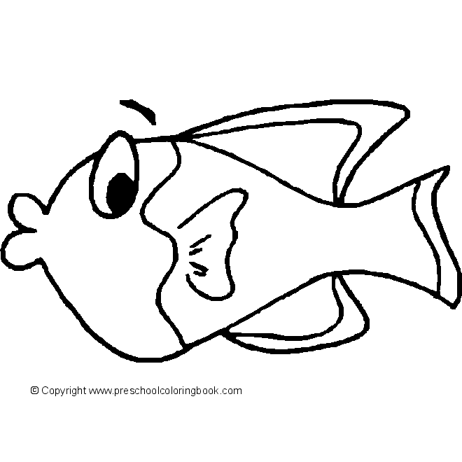 ocean life coloring pages for preschoolers - photo #26