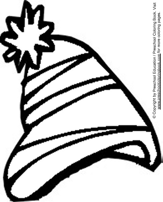 + Coloring Pictures Of Winter Hats PNG Super Coloring