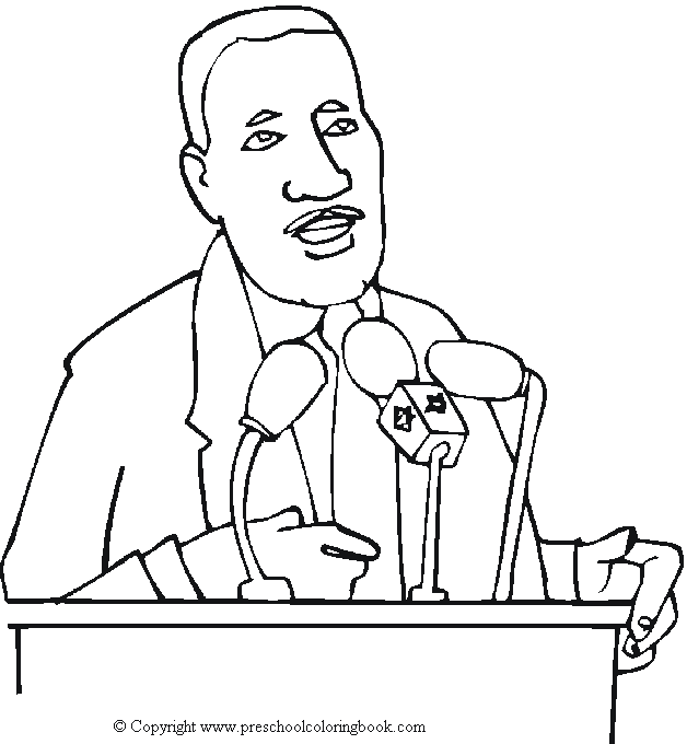 i have a dream speech coloring pages - photo #5