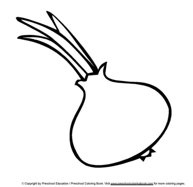 Download Apple And Onion Coloring Pages