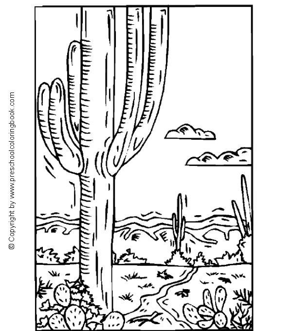 Simple Western Coloring Pages 8
